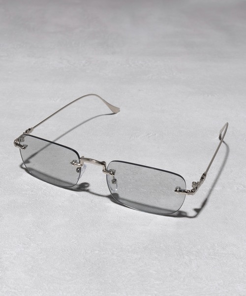 セール】【MAGASIN DE MODE Onjna】リムレスサングラス メガネ 韓国風