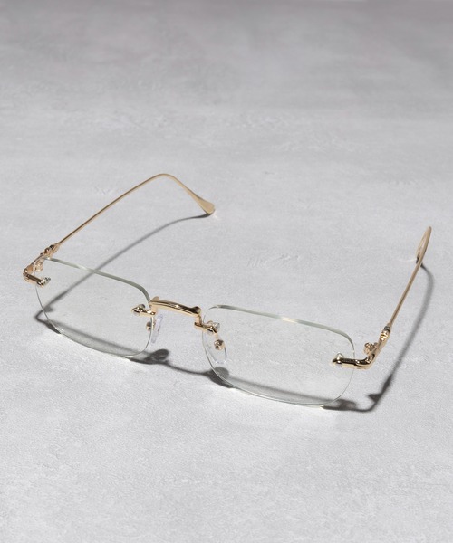 セール】【MAGASIN DE MODE Onjna】リムレスサングラス メガネ 韓国風