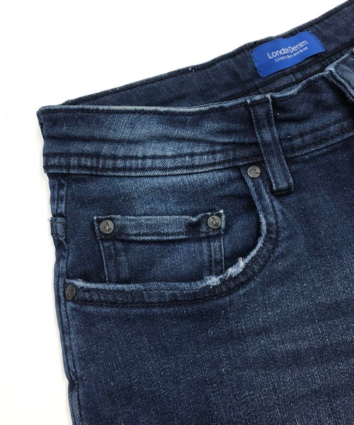 London Denim(ロンドンデニム)の「London Denim(Hampton)Ultra wide Buggy(デニムパンツ・レディース・ダークインディゴブルー/インディゴブルー・S/M/L/LL)」の17枚目の写真