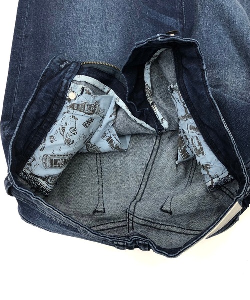 London Denim(ロンドンデニム)の「London Denim(Hampton)Ultra wide Buggy(デニムパンツ・レディース・ダークインディゴブルー/インディゴブルー・S/M/L/LL)」の19枚目の写真