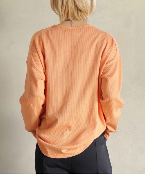 tシャツ 定番ワッフル切替ロンT レディース BITTOKO tシャツ 定番ワッフル切替ロンT レディース : ZOZOTOWN