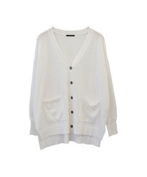 ロング丈サマーニットカーディガン