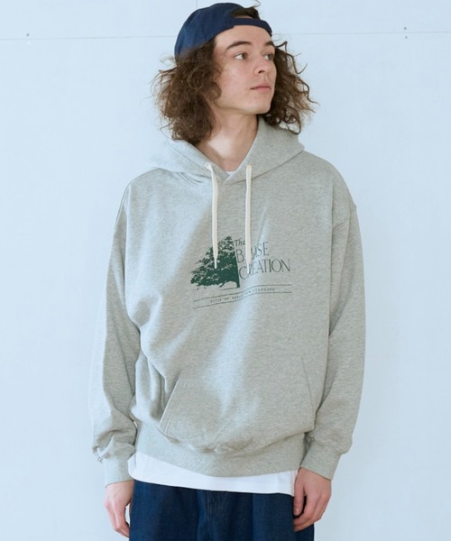 BROKEN BASE（ブロークンベース）の「B.BASEアソートフーディ（パーカー・メンズ・ネイビー/ブルー系/サックスブルー系2/ブラック系/グレー系/ネイビー系2/杢グレー・LARGE/MEDIUM/SMALL）」の3枚目の写真