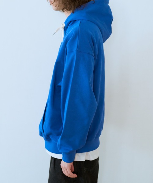 BROKEN BASE（ブロークンベース）の「B.BASEアソートフーディ（パーカー・メンズ・ネイビー/ブルー系/サックスブルー系2/ブラック系/グレー系/ネイビー系2/杢グレー・LARGE/MEDIUM/SMALL）」の9枚目の写真