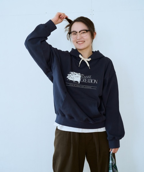 BROKEN BASE（ブロークンベース）の「B.BASEアソートフーディ（パーカー・メンズ・ネイビー/ブルー系/サックスブルー系2/ブラック系/グレー系/ネイビー系2/杢グレー・LARGE/MEDIUM/SMALL）」の16枚目の写真