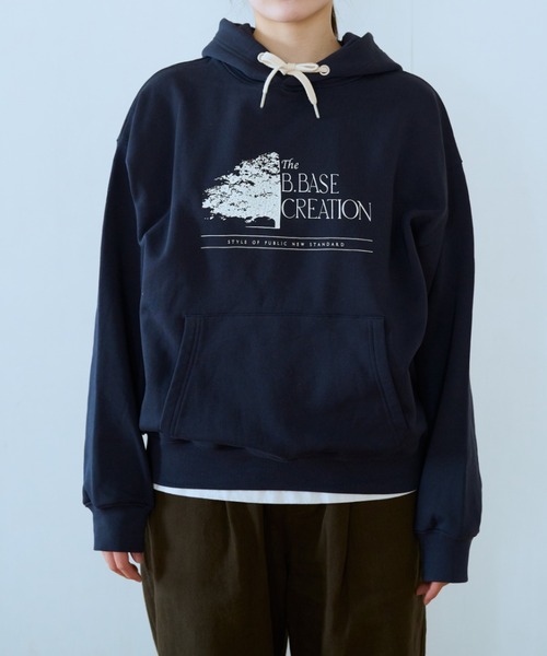 BROKEN BASE（ブロークンベース）の「B.BASEアソートフーディ（パーカー・メンズ・ネイビー/ブルー系/サックスブルー系2/ブラック系/グレー系/ネイビー系2/杢グレー・LARGE/MEDIUM/SMALL）」の21枚目の写真