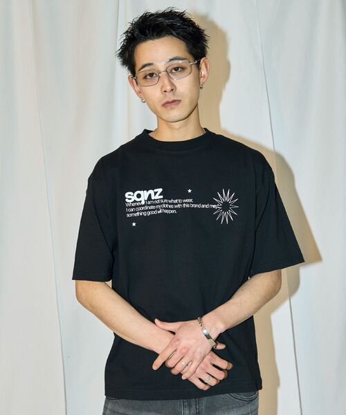 SEQUENZ（シークエンズ）の「【sqnz（エスキュンズ）】sqnz logo s/s tee / Tシャツ 半袖 クルーネック 短丈（Tシャツ/カットソー・メンズ・ホワイト/その他2/ブラック・SMALL/MEDIUM/LARGE）」の8枚目の写真
