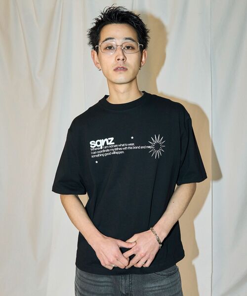 SEQUENZ（シークエンズ）の「【sqnz（エスキュンズ）】sqnz logo s/s tee / Tシャツ 半袖 クルーネック 短丈（Tシャツ/カットソー・メンズ・ホワイト/その他2/ブラック・SMALL/MEDIUM/LARGE）」の9枚目の写真