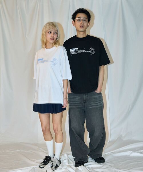 SEQUENZ（シークエンズ）の「【sqnz（エスキュンズ）】sqnz logo s/s tee / Tシャツ 半袖 クルーネック 短丈（Tシャツ/カットソー・メンズ・ホワイト/その他2/ブラック・SMALL/MEDIUM/LARGE）」の16枚目の写真