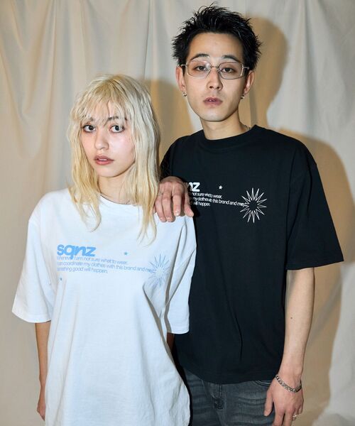 SEQUENZ（シークエンズ）の「【sqnz（エスキュンズ）】sqnz logo s/s tee / Tシャツ 半袖 クルーネック 短丈（Tシャツ/カットソー・メンズ・ホワイト/その他2/ブラック・SMALL/MEDIUM/LARGE）」の17枚目の写真