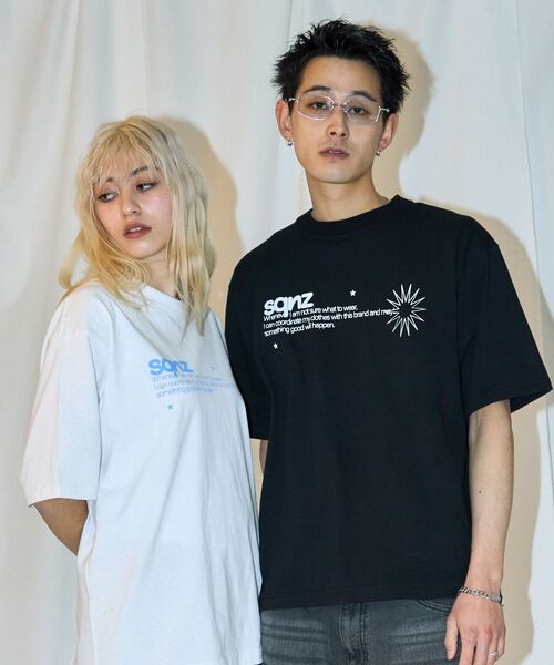 SEQUENZ（シークエンズ）の「【sqnz（エスキュンズ）】sqnz logo s/s tee / Tシャツ 半袖 クルーネック 短丈（Tシャツ/カットソー・メンズ・ホワイト/その他2/ブラック・SMALL/MEDIUM/LARGE）」の18枚目の写真