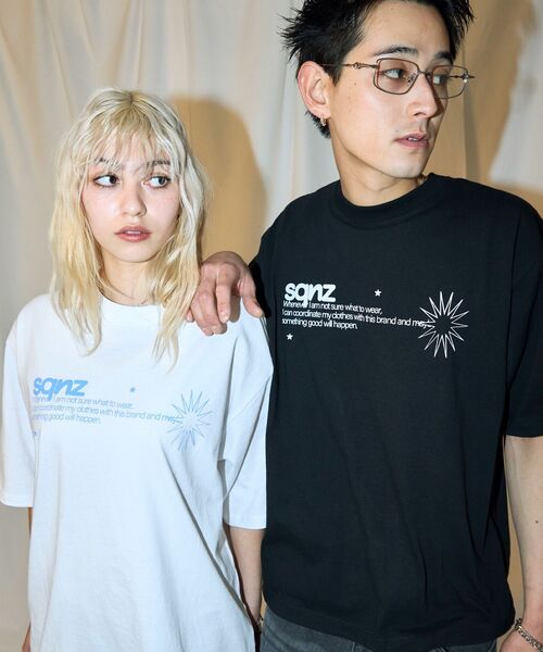 SEQUENZ（シークエンズ）の「【sqnz（エスキュンズ）】sqnz logo s/s tee / Tシャツ 半袖 クルーネック 短丈（Tシャツ/カットソー・メンズ・ホワイト/その他2/ブラック・SMALL/MEDIUM/LARGE）」の20枚目の写真