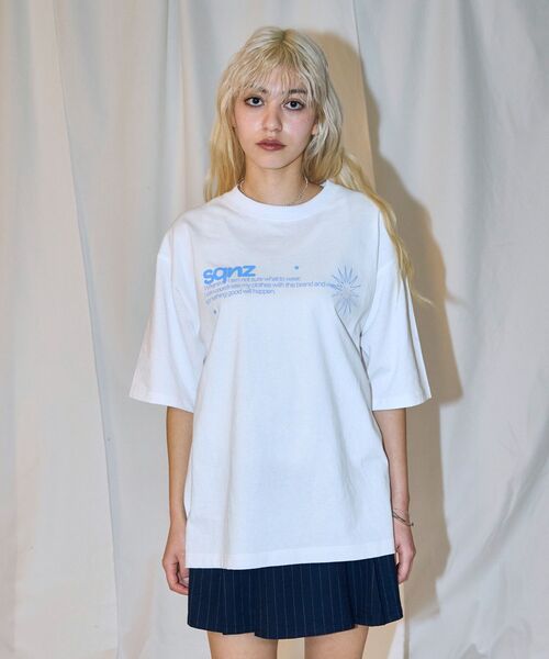 SEQUENZ（シークエンズ）の「【sqnz（エスキュンズ）】sqnz logo s/s tee / Tシャツ 半袖 クルーネック 短丈（Tシャツ/カットソー・メンズ・ホワイト/その他2/ブラック・SMALL/MEDIUM/LARGE）」の22枚目の写真