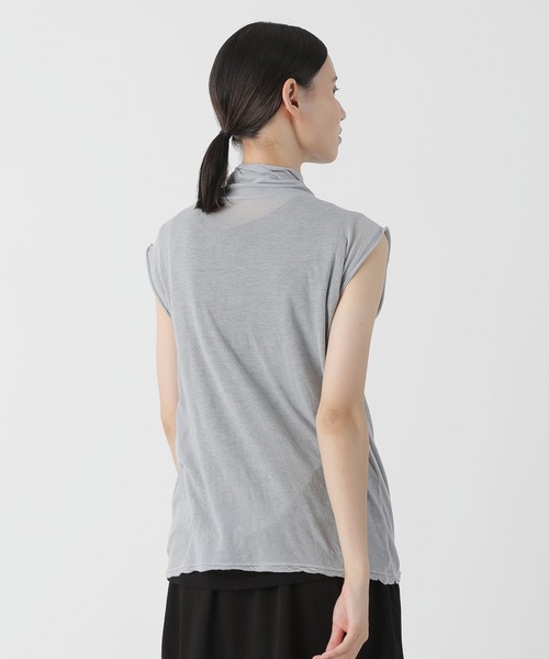 Plantation（プランテーション）の「エジプトコットンⅡ / タンクトップ / (O)（タンクトップ・レディース・グレー/ネイビー/ブラック/ホワイト/マスタード・M size）」の7枚目の写真