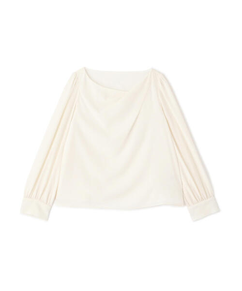 PROPORTION BODY DRESSING(プロポーションボディドレッシング)の「デコルテニュアンスブラウス / 1215110312(シャツ/ブラウス・レディース・グレー/ホワイト系その他/ブルー/イエロー・SMALL/MEDIUM)」の15枚目の写真