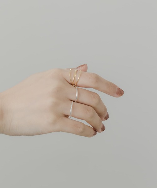 SMELLY（スメリー）の「3セットリング（リング・レディース・シルバー系その他・-）」の4枚目の写真