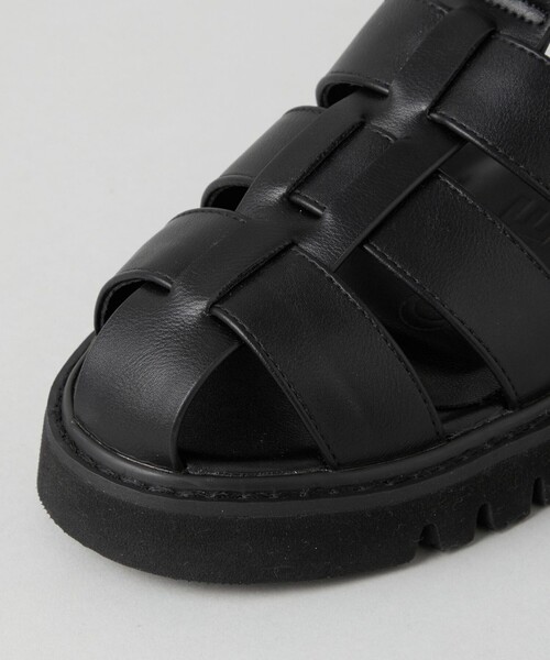 CITEN（シテン）の「＜CITEN＞トラックソールグルカサンダル（サンダル・レディース・ブラック・S/M/L）」の3枚目の写真