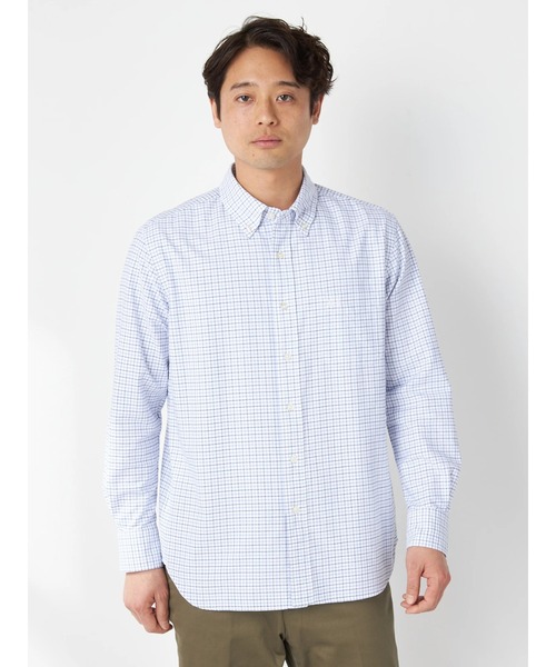 McGREGOR(マックレガー)の「オックスチェック(シャツ/ブラウス・メンズ・ブラック/ワイン/レッド/ブルー・M/L)」の1枚目の写真