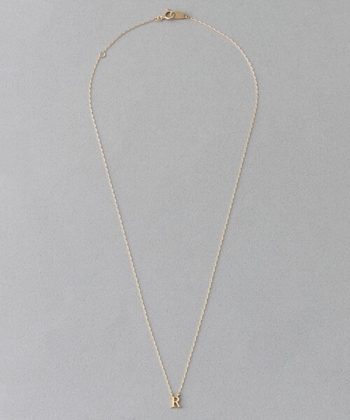 コード] K10YG イニシャル ネックレス（ネックレス）｜ete（エテ）の