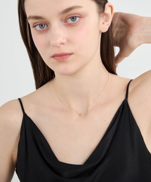 コード] K10YG イニシャル ネックレス（ネックレス）｜ete（エテ）の