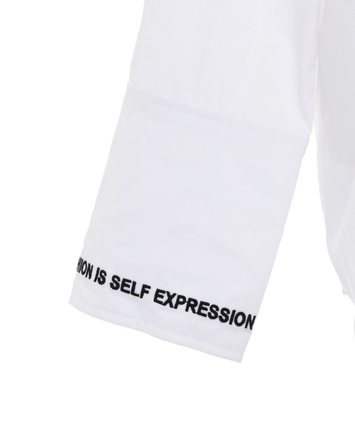 Narcissus（ナルシス）の「【Original】ロゴカラーシャツ/刺繍ロゴ《動画あり》（シャツ/ブラウス・レディース・ブルー/グリーン/ホワイト・FREE）」の14枚目の写真