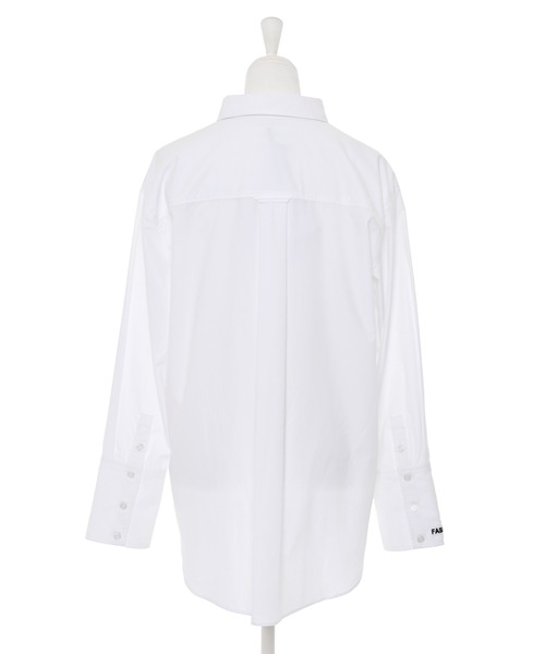 Narcissus（ナルシス）の「【Original】ロゴカラーシャツ/刺繍ロゴ《動画あり》（シャツ/ブラウス・レディース・ブルー/グリーン/ホワイト・FREE）」の12枚目の写真