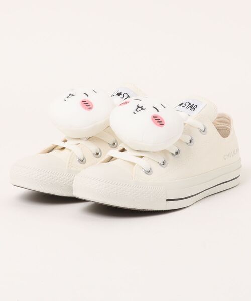 CONVERSE(コンバース)の「【CONVERSE】31314170 ALL STAR MC OX / CHIIKAWA(スニーカー・レディース・ホワイト・24.5cm/24cm/23.5cm/23cm)」の1枚目の写真