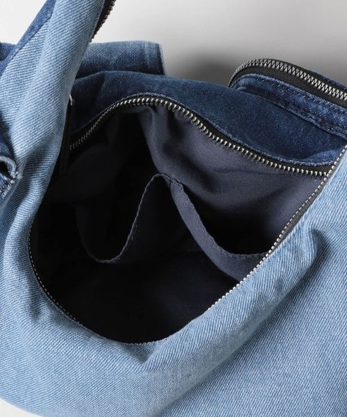 JEANASIS（ジーナシス）の「マルチポケットデニムワンショルダー/450709（ショルダーバッグ・レディース・ブルー系その他/ブラック系その他・FREE）」の17枚目の写真