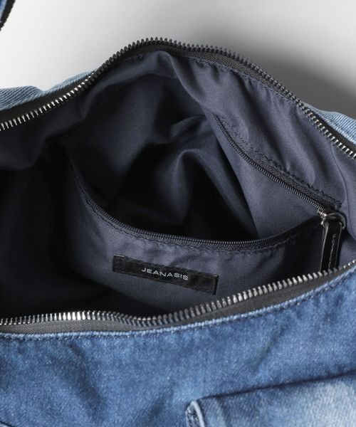 JEANASIS（ジーナシス）の「マルチポケットデニムワンショルダー/450709（ショルダーバッグ・レディース・ブルー系その他/ブラック系その他・FREE）」の18枚目の写真