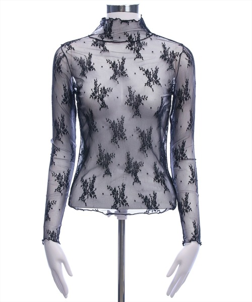 clear（クリア）の「ラメシアートップス[着回し抜群 レイヤード カジュアル] ≪再入荷≫（Tシャツ/カットソー・レディース・ベージュ系その他/ホワイト系その他/オフホワイト/ライトグレー/ミント/ブラック系その他/ブルー/ピンク・F）」の16枚目の写真