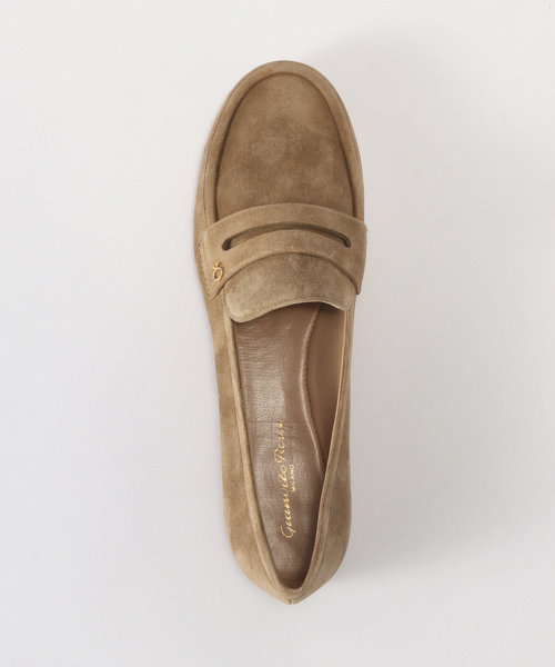 IENA（イエナ）の「GIANVITO ROSSI/ジャンヴィト ロッシ G25314 VELOUR/suede loafer（ローファー・レディース・キャメル・35/36/37/38）」の5枚目の写真