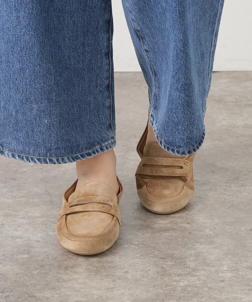 IENA（イエナ）の「GIANVITO ROSSI/ジャンヴィト ロッシ G25314 VELOUR/suede loafer（ローファー・レディース・キャメル・35/36/37/38）」の11枚目の写真