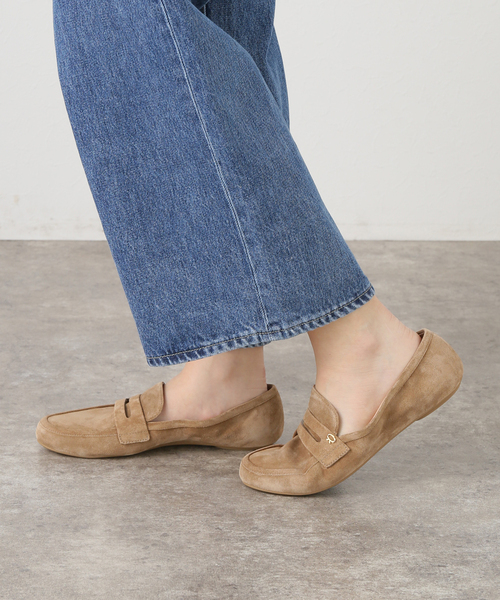 IENA（イエナ）の「GIANVITO ROSSI/ジャンヴィト ロッシ G25314 VELOUR/suede loafer（ローファー・レディース・キャメル・35/36/37/38）」の10枚目の写真