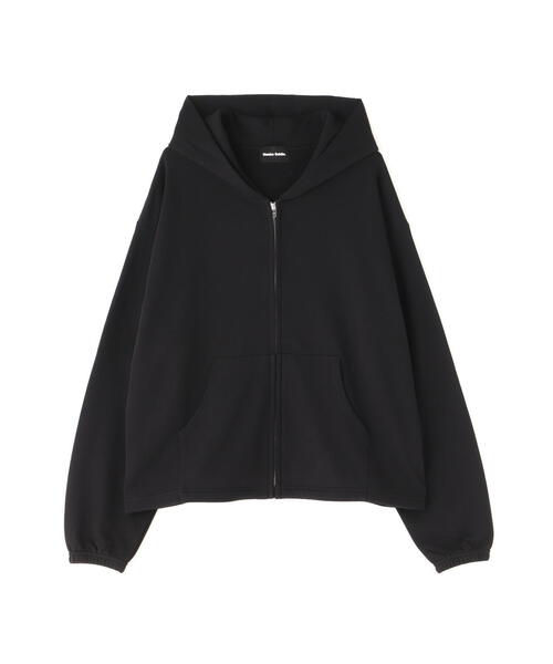 DANKE SCHON(ダンケシェーン)の「【WEB&DEPOT限定】DankeSchon/ダンケシェーン/SWEAT SHORT ZIPHOODIE(パーカー・レディース・グレー/ブラック・L/M/S)」の8枚目の写真