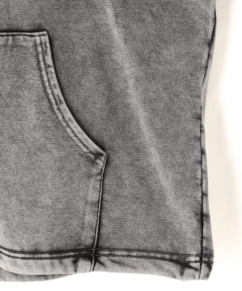 DANKE SCHON(ダンケシェーン)の「【WEB&DEPOT限定】DankeSchon/ダンケシェーン/SWEAT SHORT ZIPHOODIE(パーカー・レディース・グレー/ブラック・L/M/S)」の14枚目の写真