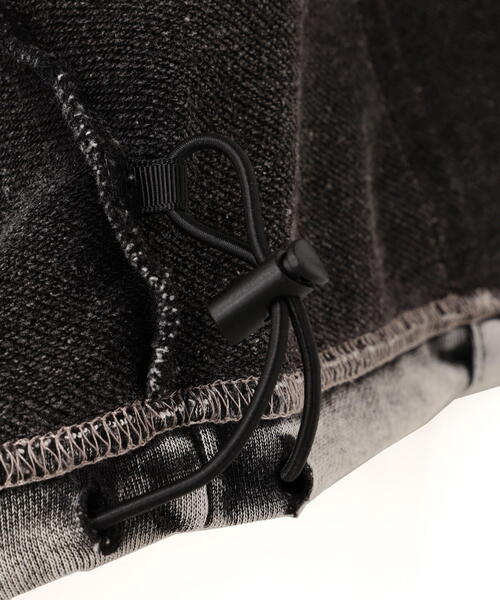 DANKE SCHON(ダンケシェーン)の「【WEB&DEPOT限定】DankeSchon/ダンケシェーン/SWEAT SHORT ZIPHOODIE(パーカー・レディース・グレー/ブラック・L/M/S)」の17枚目の写真