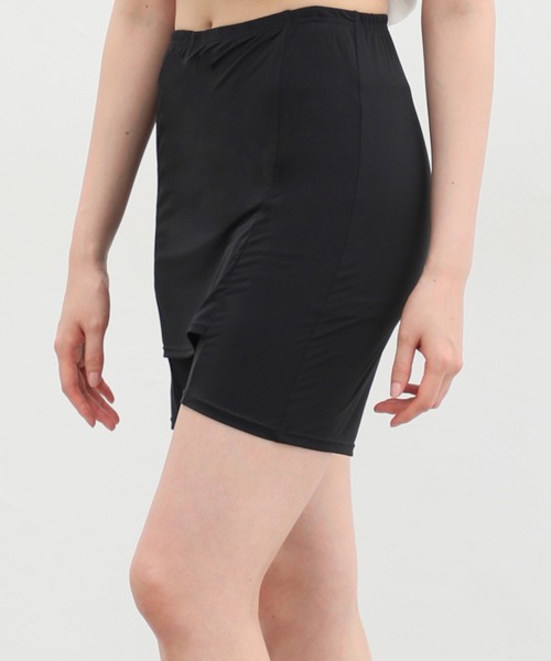 Honeys（ハニーズ）の「【抗菌防臭・静電気軽減】Ｙラインカバーぺチパンツ（インナーウェア/肌着・レディース・ブラック/ベージュ・LL/S/M/L）」の7枚目の写真