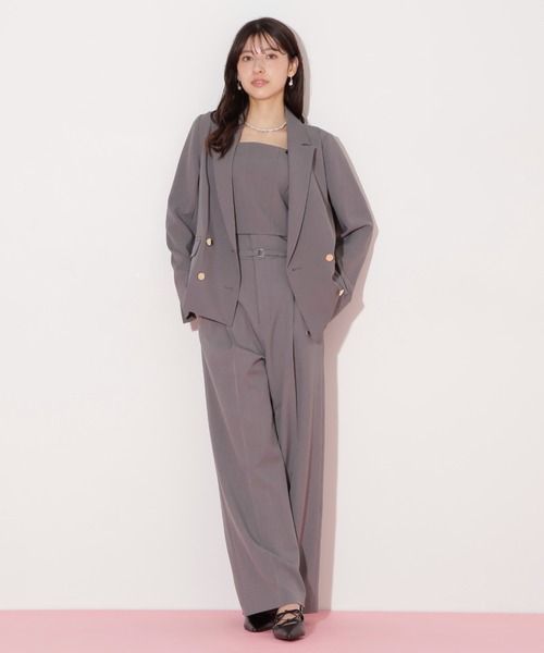 JILL by JILL STUART（ジルバイジルスチュアート）の「〈セットアップ対応〉サマーツイルワイドパンツ（その他パンツ・レディース・グレー/ブルー/ベージュ・SMALL/MEDIUM）」の15枚目の写真