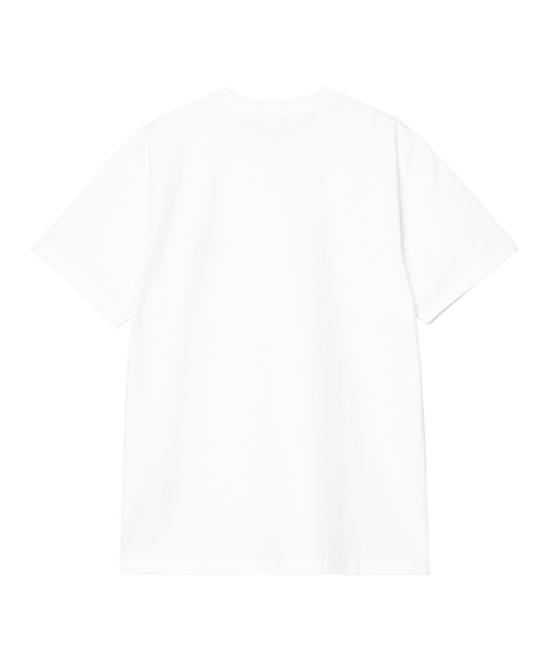 Carhartt WIP(カーハートダブリューアイピー)の「S/S AMERICAN SCRIPT T-SHIRT(Tシャツ/カットソー・メンズ・ホワイト/キナリ/ブラック・MEDIUM/SMALL/X-LARGE/LARGE)」の5枚目の写真