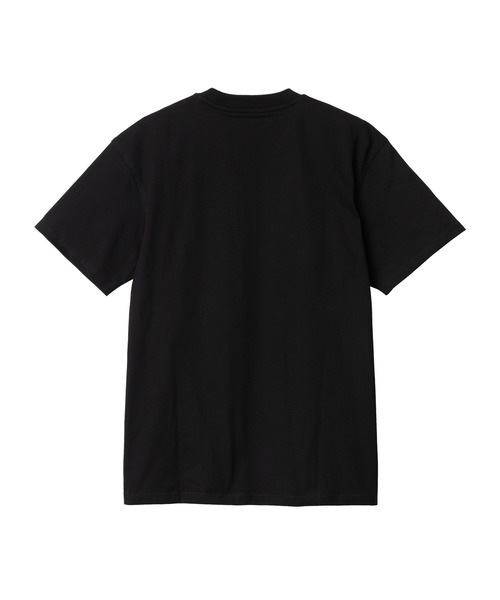 Carhartt WIP(カーハートダブリューアイピー)の「S/S AMERICAN SCRIPT T-SHIRT(Tシャツ/カットソー・メンズ・ホワイト/キナリ/ブラック・MEDIUM/SMALL/X-LARGE/LARGE)」の6枚目の写真