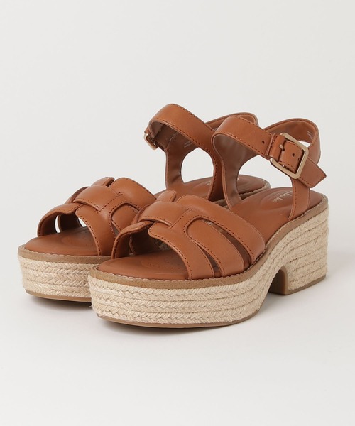 Clarks（クラークス）の「Coledale Strap / コールデールストラップ（タンレザー）（サンダル・レディース・ブラウン・UK6/UK5.5/UK5/UK4.5/UK4/UK3.5/UK3）」の7枚目の写真