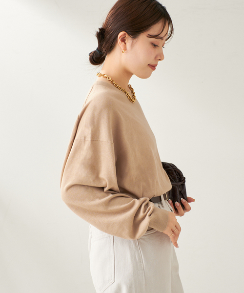 plage（プラージュ）の「Nuance Knit プルオーバー（ニット/セーター