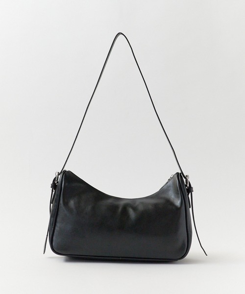 美品arketブラックレザーショルダーバッグ 美品arketブラックレザーショルダーバッグ ARKET(アーケット