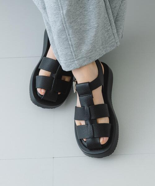 RODE SKO（ロデスコ）の「グルカサンダル（サンダル・レディース・オフホワイト/ブラック・36/37/38）」の4枚目の写真