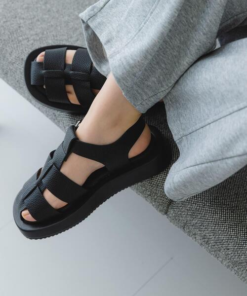 RODE SKO（ロデスコ）の「グルカサンダル（サンダル・レディース・オフホワイト/ブラック・36/37/38）」の5枚目の写真