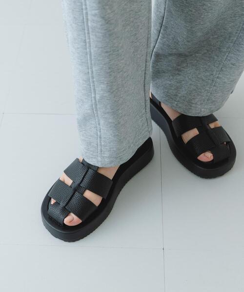 RODE SKO（ロデスコ）の「グルカサンダル（サンダル・レディース・オフホワイト/ブラック・36/37/38）」の6枚目の写真