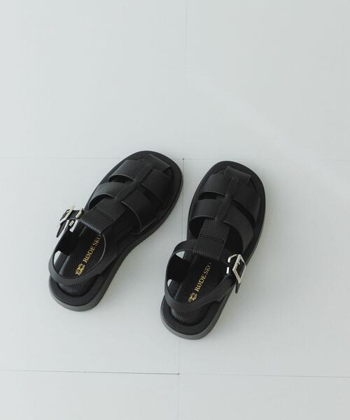 RODE SKO（ロデスコ）の「グルカサンダル（サンダル・レディース・オフホワイト/ブラック・36/37/38）」の12枚目の写真