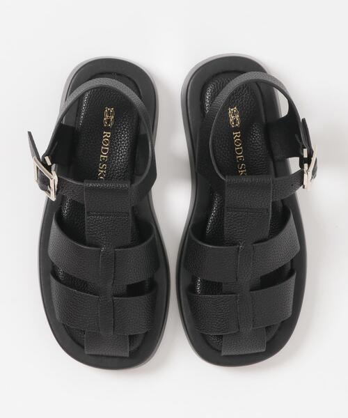 RODE SKO（ロデスコ）の「グルカサンダル（サンダル・レディース・オフホワイト/ブラック・36/37/38）」の16枚目の写真