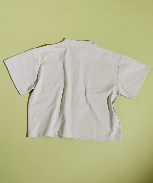 PAIRMANON STREET(ペアマノンストリート)の「【PAIRMANON STREET】マルチファンクション 吸水速乾 オーバーサイズ 半袖 シャツ(シャツ/ブラウス・キッズ・ホワイト系その他/カーキ/ブラック・150/110/100/160/130/140/120)」の11枚目の写真