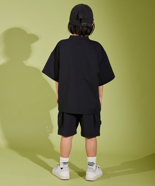 PAIRMANON STREET(ペアマノンストリート)の「【PAIRMANON STREET】マルチファンクション 吸水速乾 オーバーサイズ 半袖 シャツ(シャツ/ブラウス・キッズ・ホワイト系その他/カーキ/ブラック・150/110/100/160/130/140/120)」の16枚目の写真